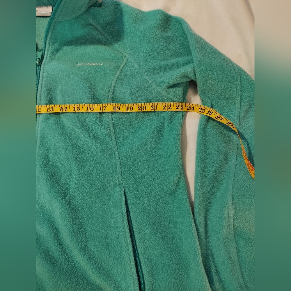 Columbia Cozy Teal Fleece Jacket - Picture 5 of 6